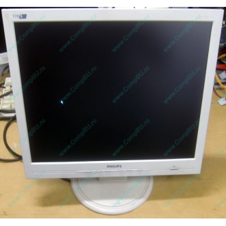 Монитор 17" TFT Philips 170S с битым пикселем в Копейске, белый (Копейск)