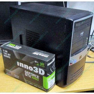 Игровой компьютер Intel Core i5 3470 (4x3.2GHz) /8Gb DDR3 /1Tb /3Gb DDR5 GeForce GTX1060 /ATX 500W (Копейск)