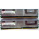 Серверная память 1024Mb (1Gb) DDR2 ECC FB Hynix PC2-5300F (Копейск)